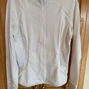 White Lululemon Define Jacket in Size 6